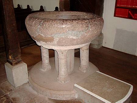 Kilpeck Church - The Font